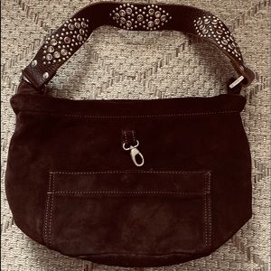 TYLIE MALIBU | SUEDE SHOULDER BAG